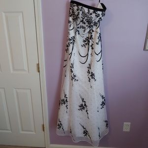 Black & White Formal Dress